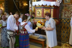 Podziękowanie dla Pani Dyrektor Szkoły Podstawowej w Harklowej - Jadwigi Kolasa